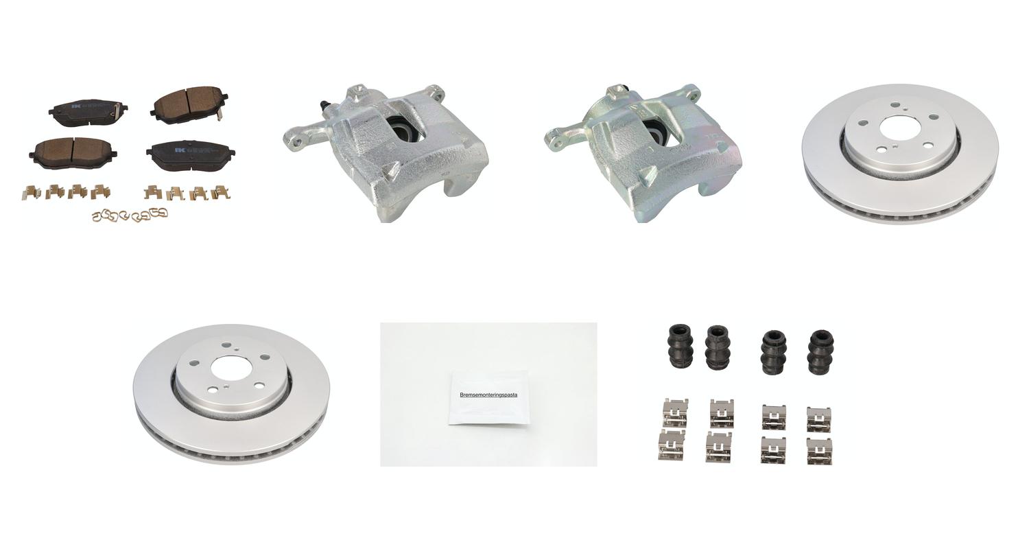 Bremsesett med calipere