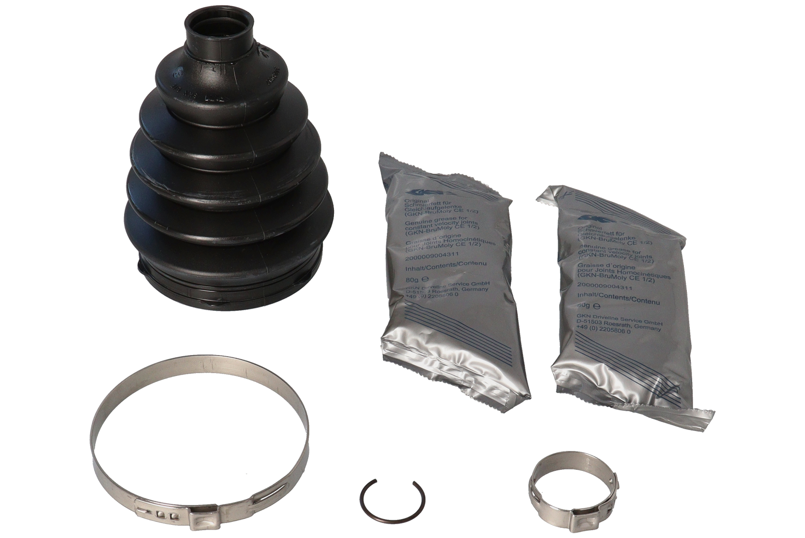 Drivakselmansjett ytre