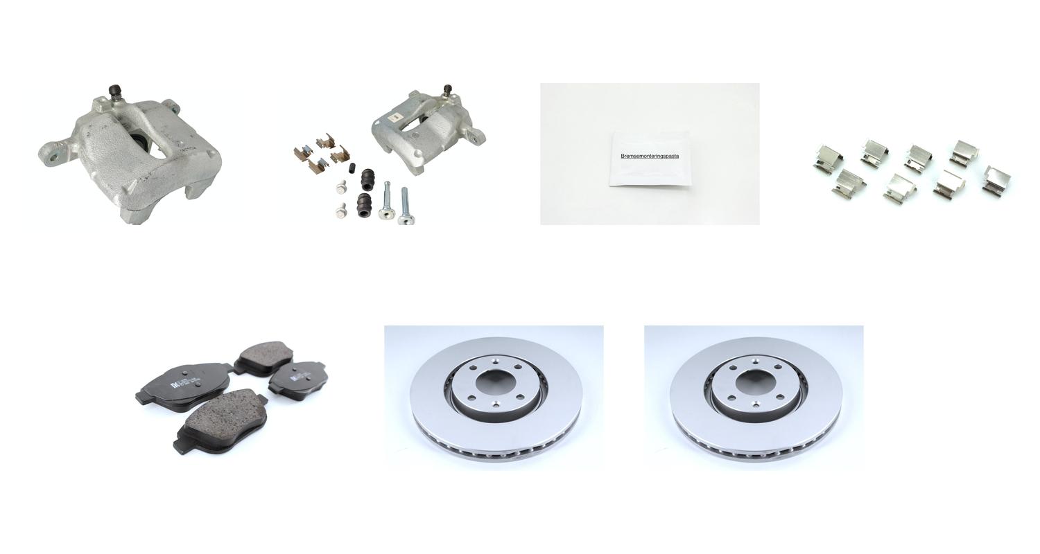 Bremsesett med calipere