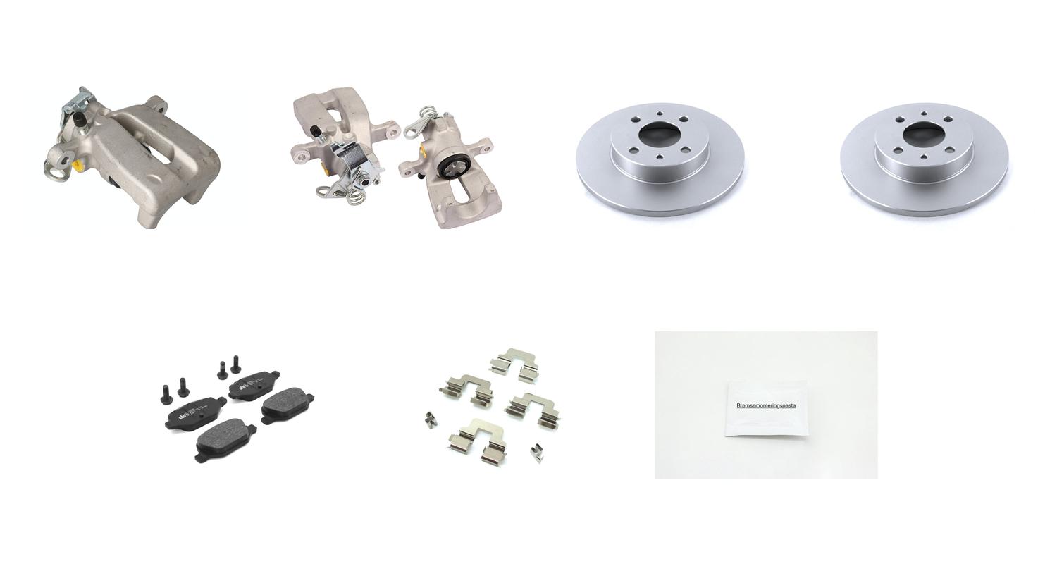 Bremsesett med calipere
