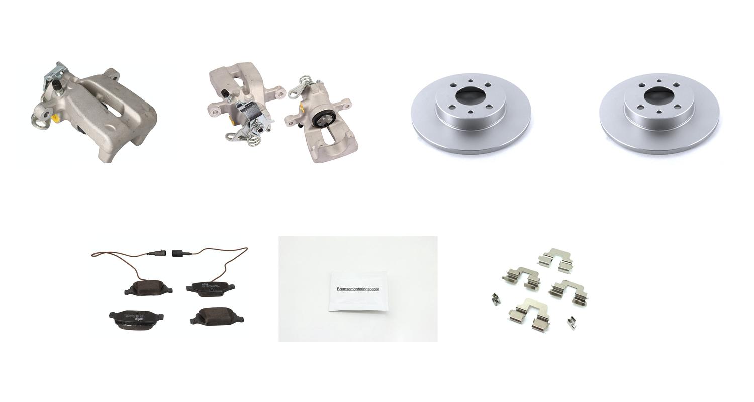 Bremsesett med calipere