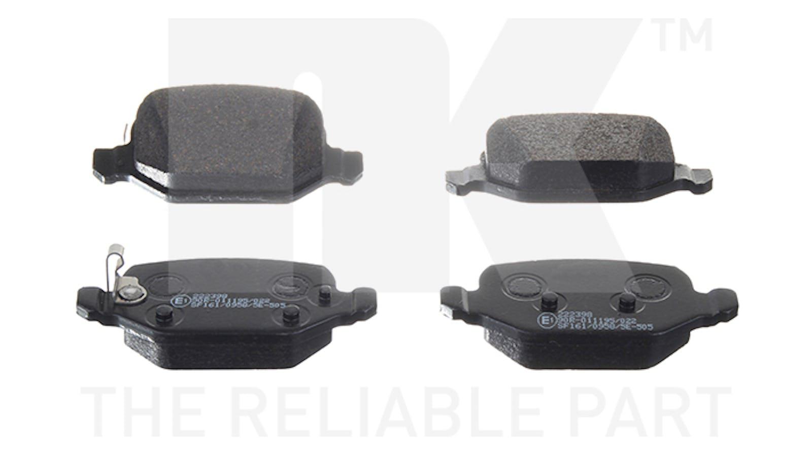 Bremsesett med calipere