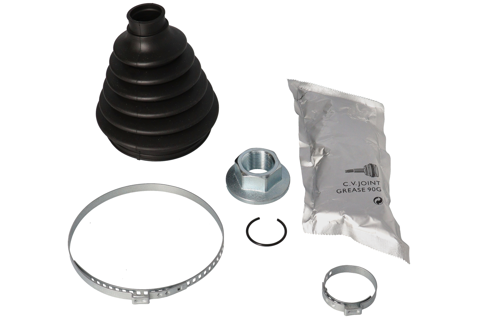 Drivakselmansjett ytre