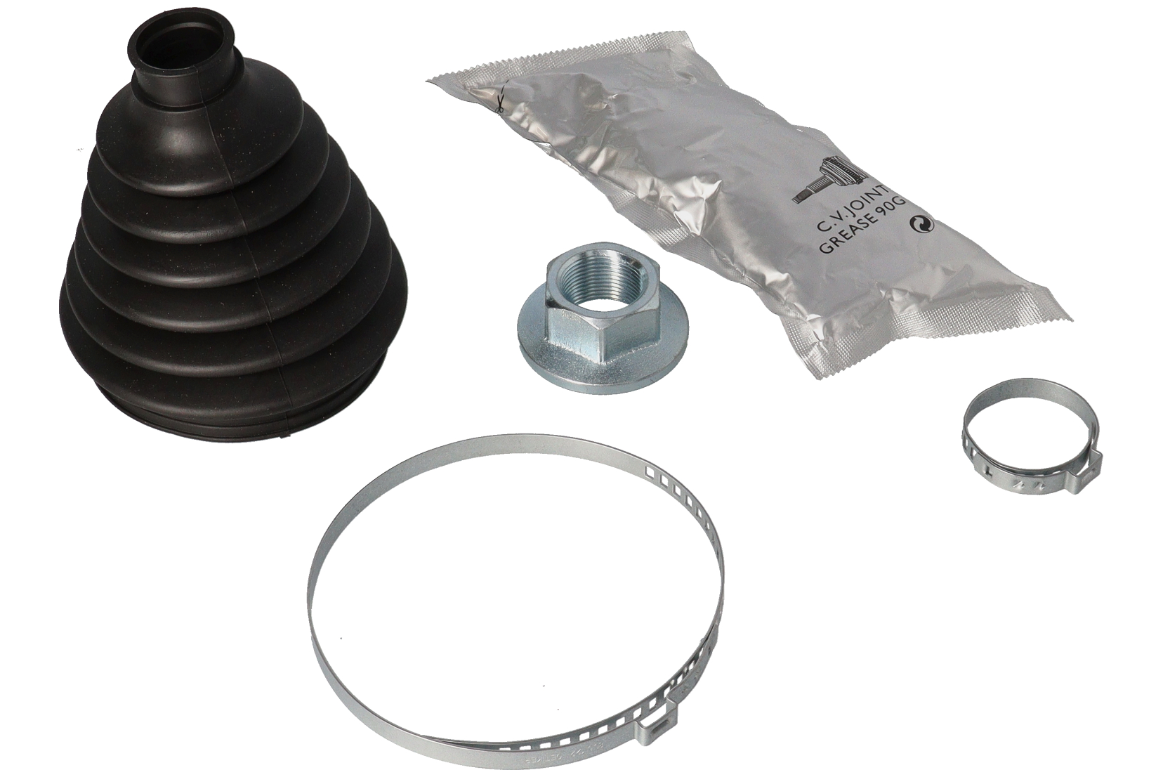 Drivakselmansjett ytre