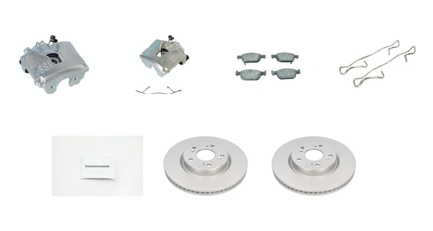 Bremsesett med calipere