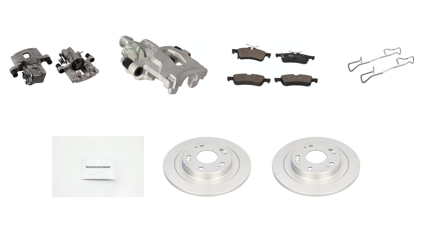 Bremsesett med calipere