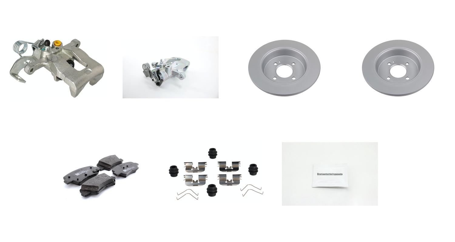 Bremsesett med calipere