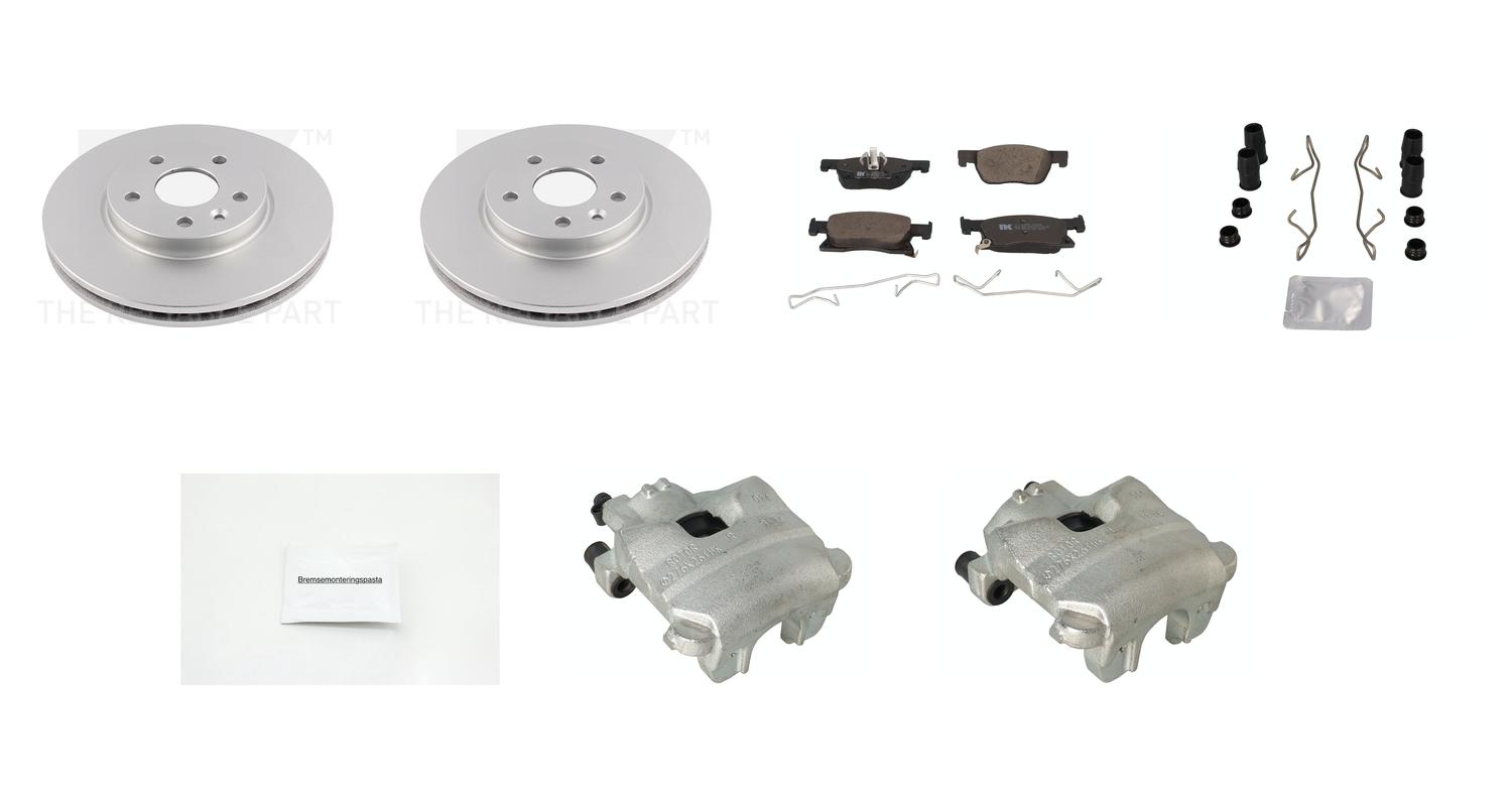 Bremsesett med calipere