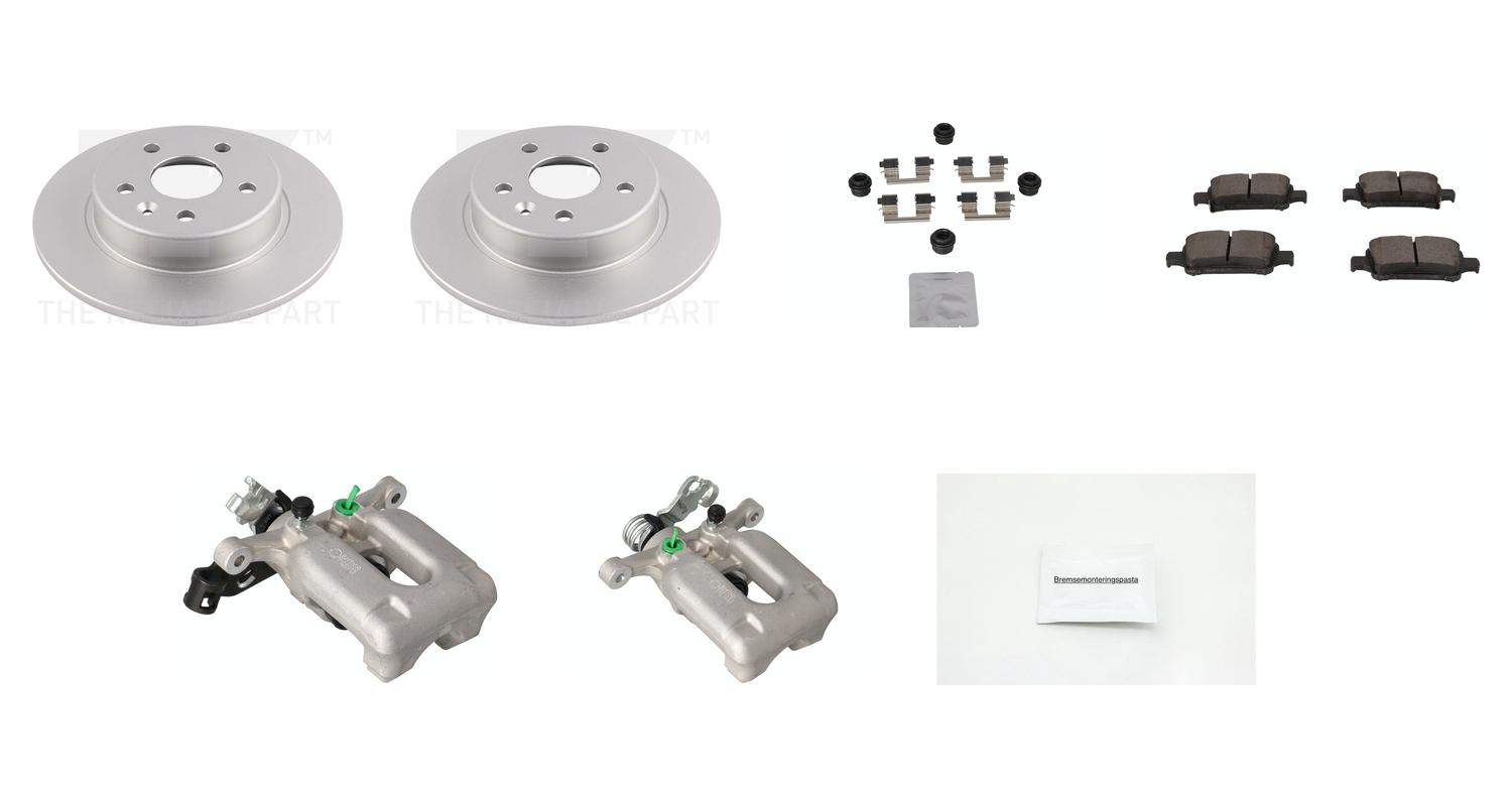 Bremsesett med calipere