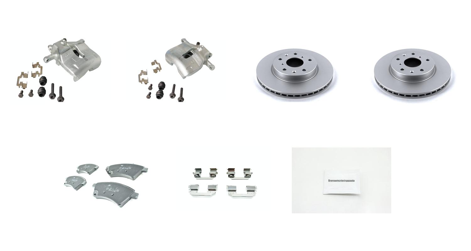 Bremsesett med calipere