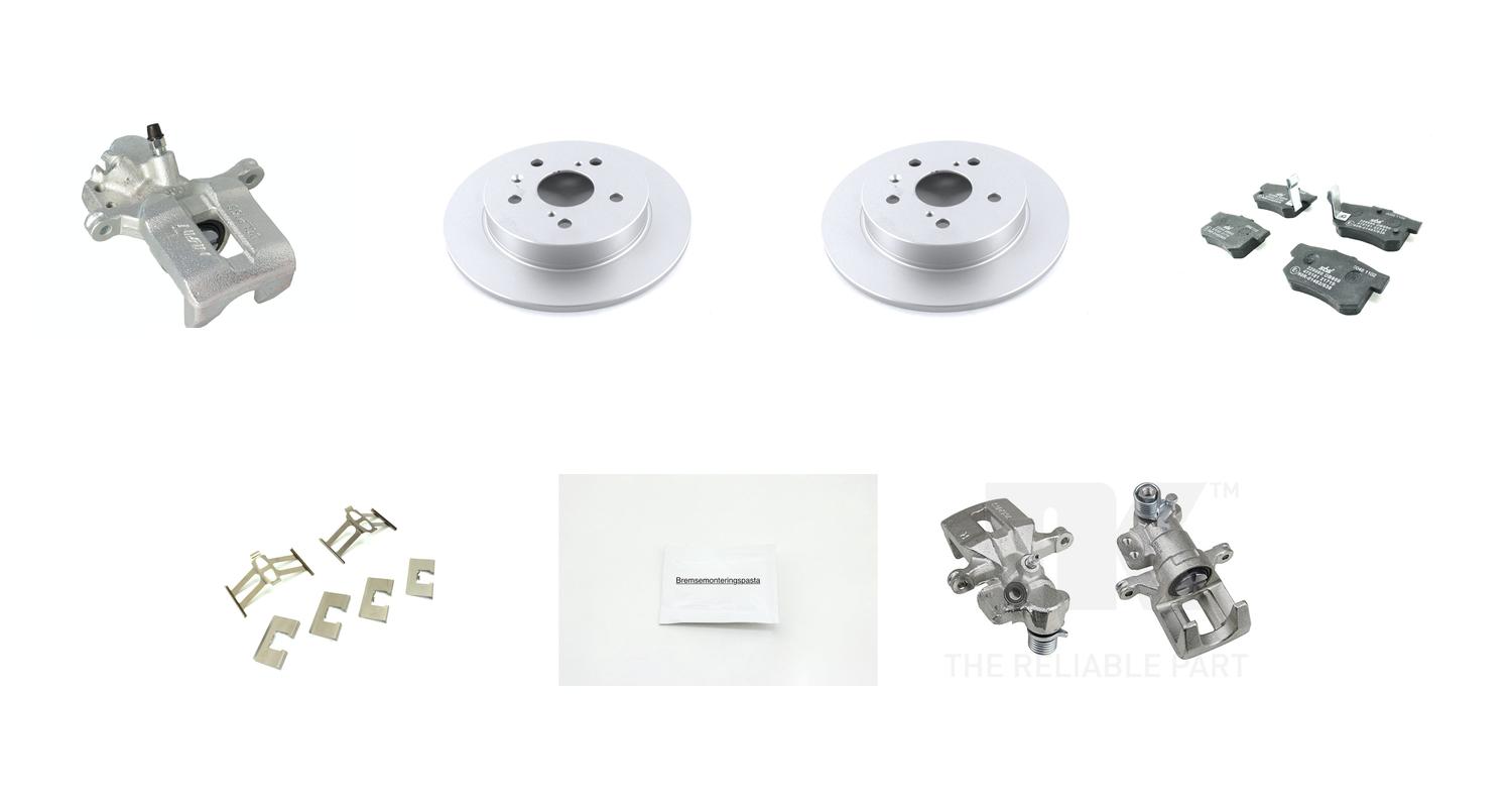 Bremsesett med calipere