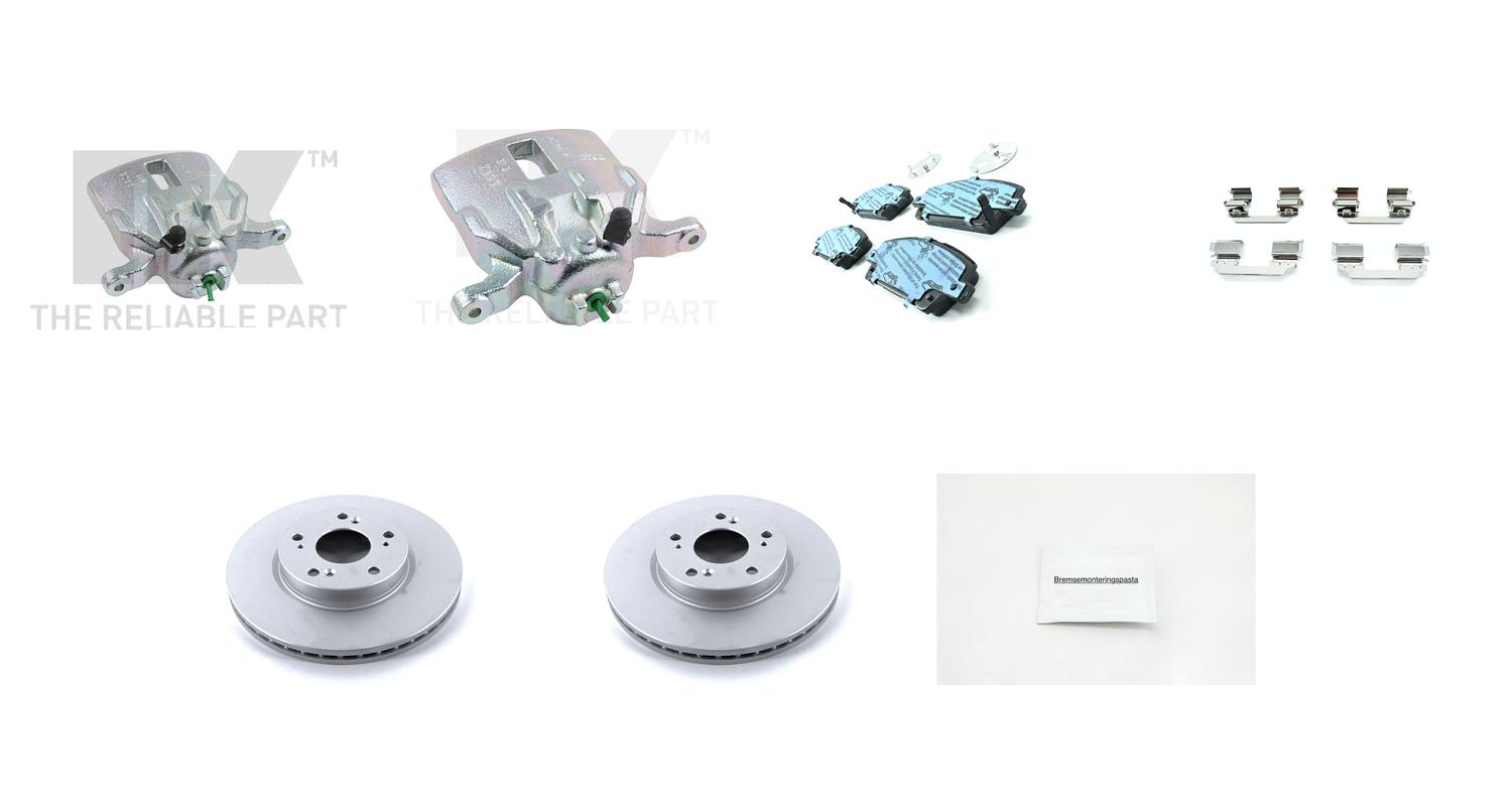 Bremsesett med calipere