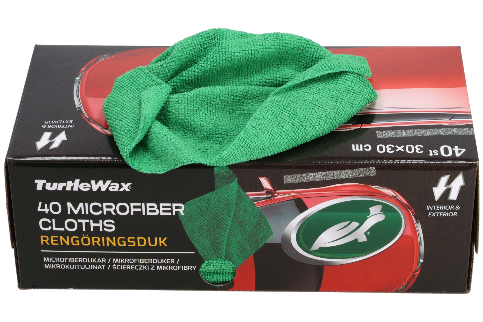 Turtle Wax Microfiber Cloths 40pk