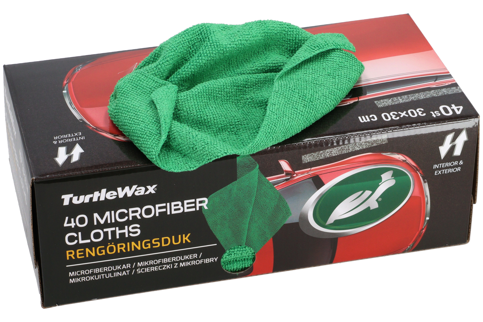 Turtle Wax Microfiber Cloths 40pk