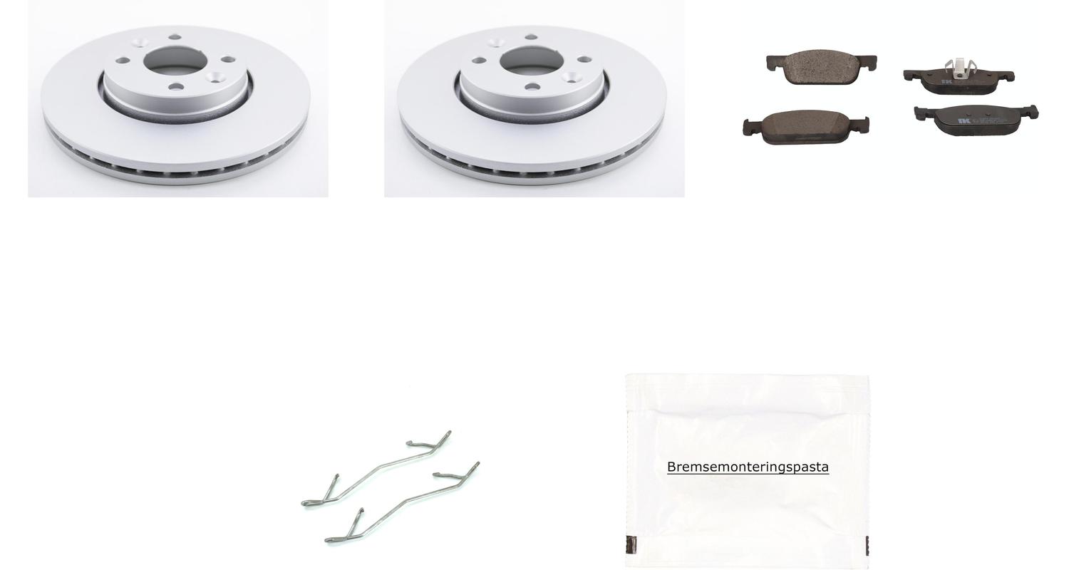 Bremsesett til Dacia