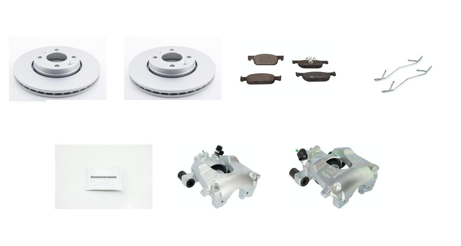 Bremsesett med calipere til Renault