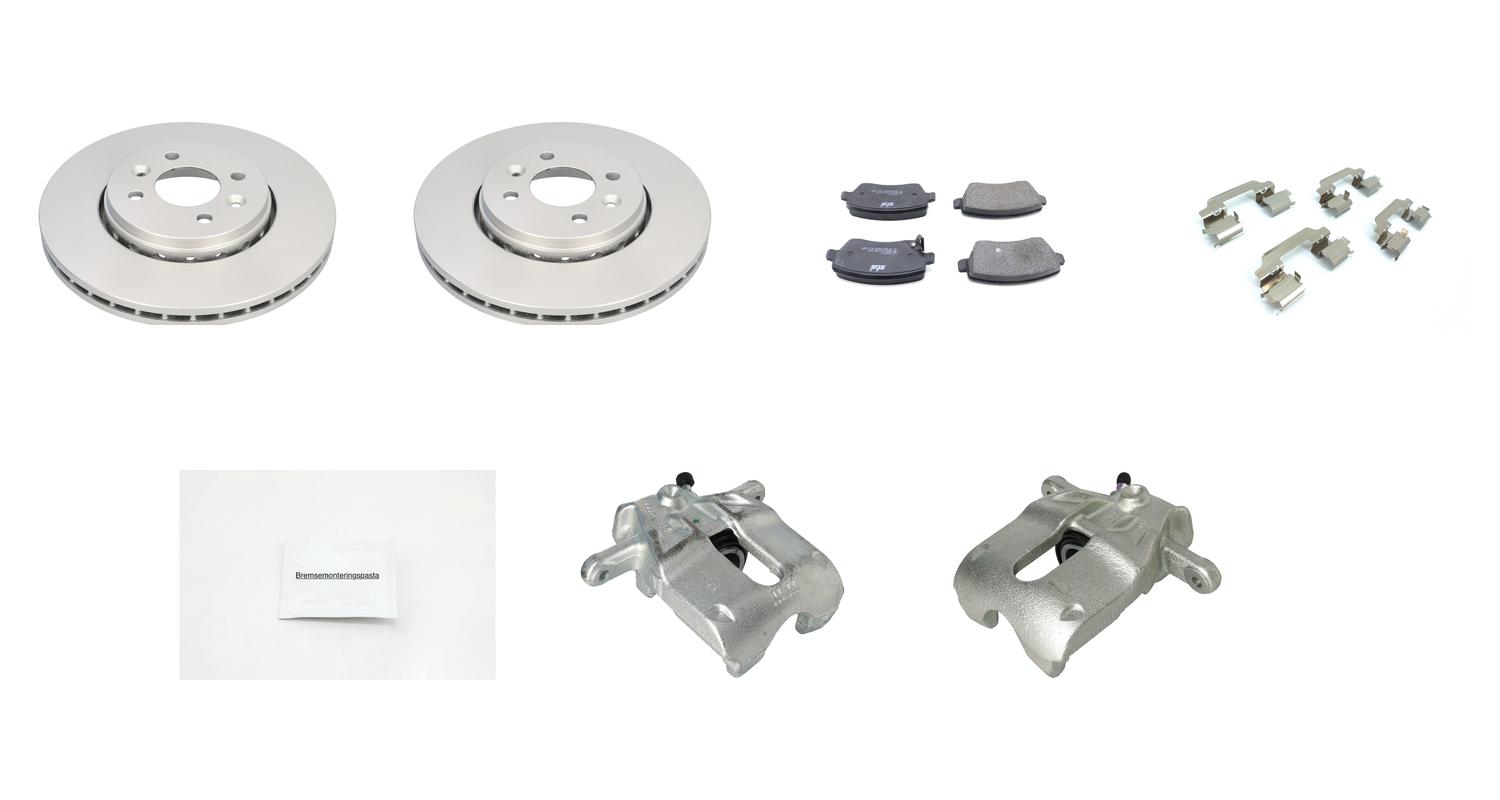 Bremsesett med calipere