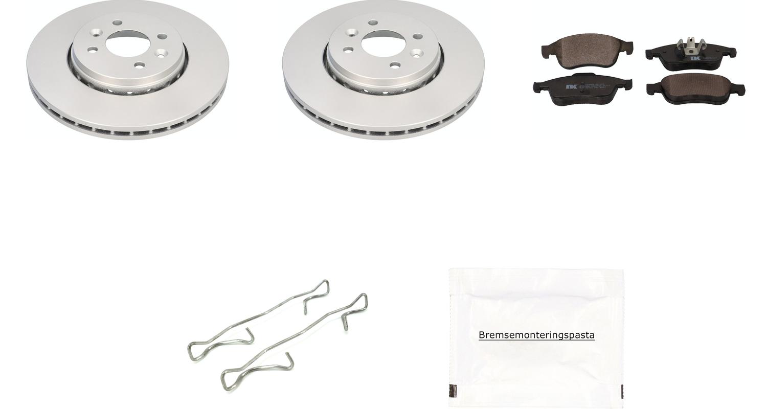 Bremsesett til Dacia