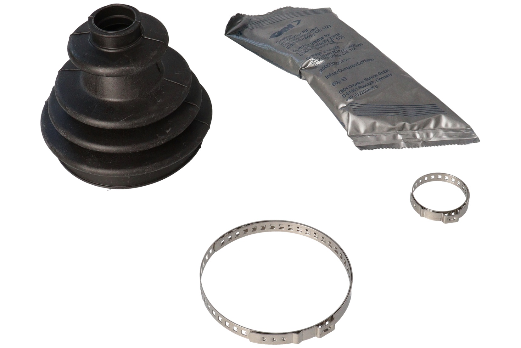 Drivakselmansjett ytre