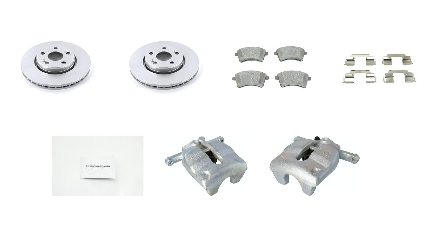 Bremsesett med calipere til Renault