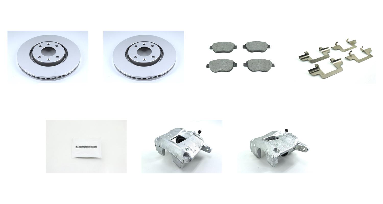 Bremsesett med calipere