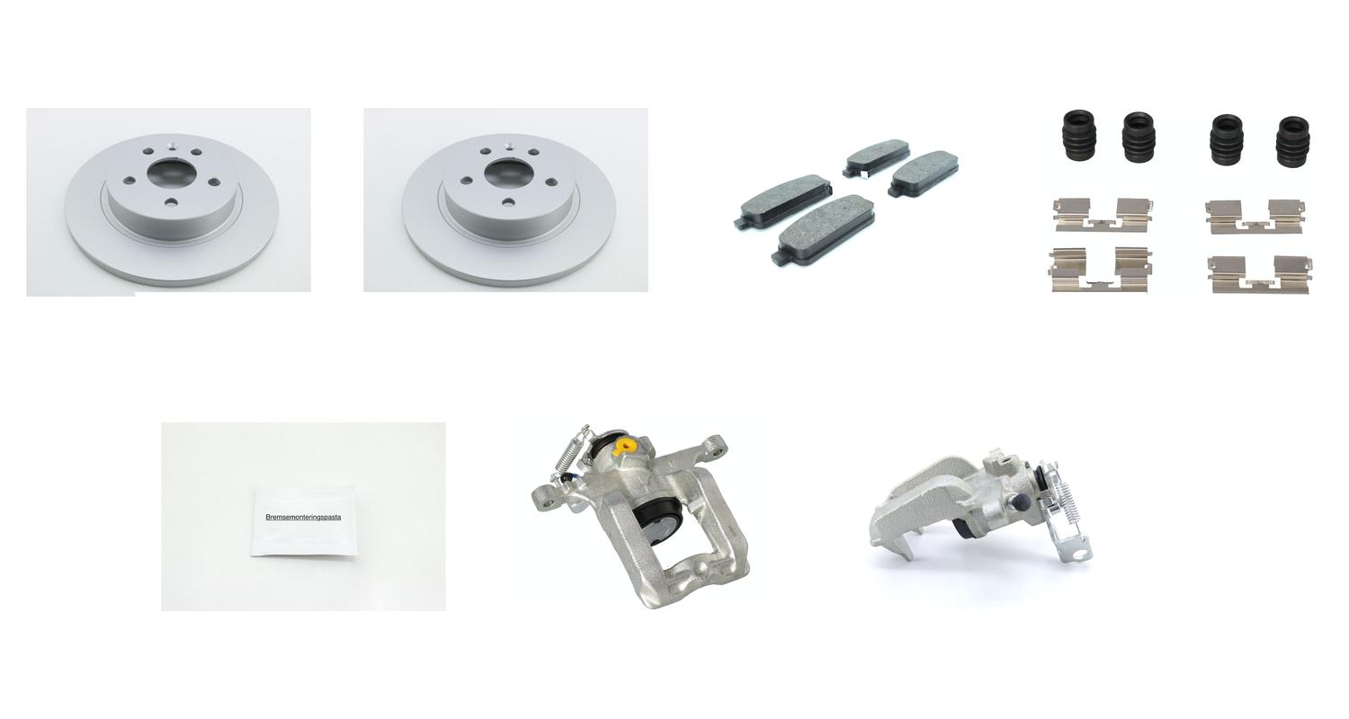 Bremsesett med calipere