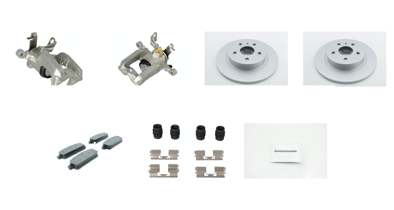 Bremsesett med calipere