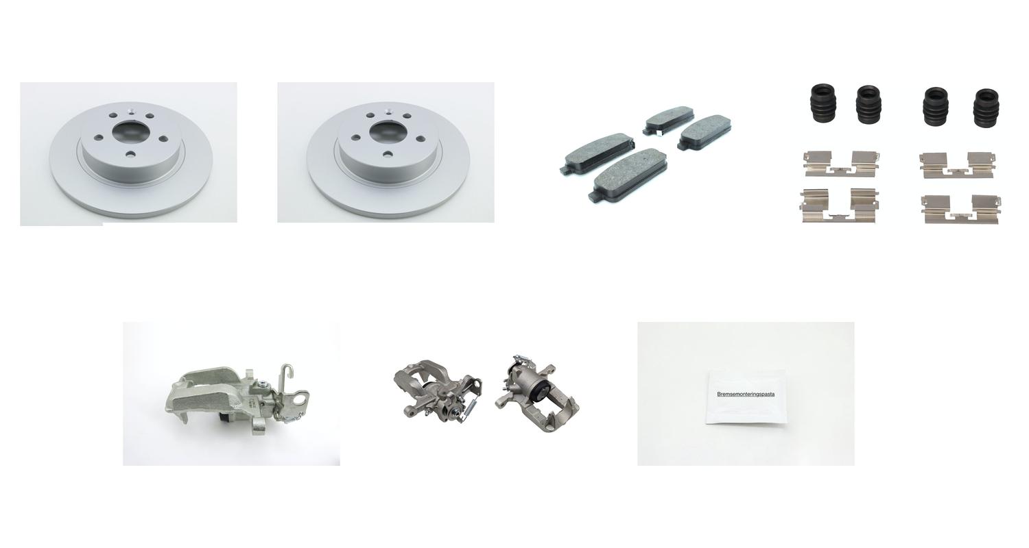 Bremsesett med calipere