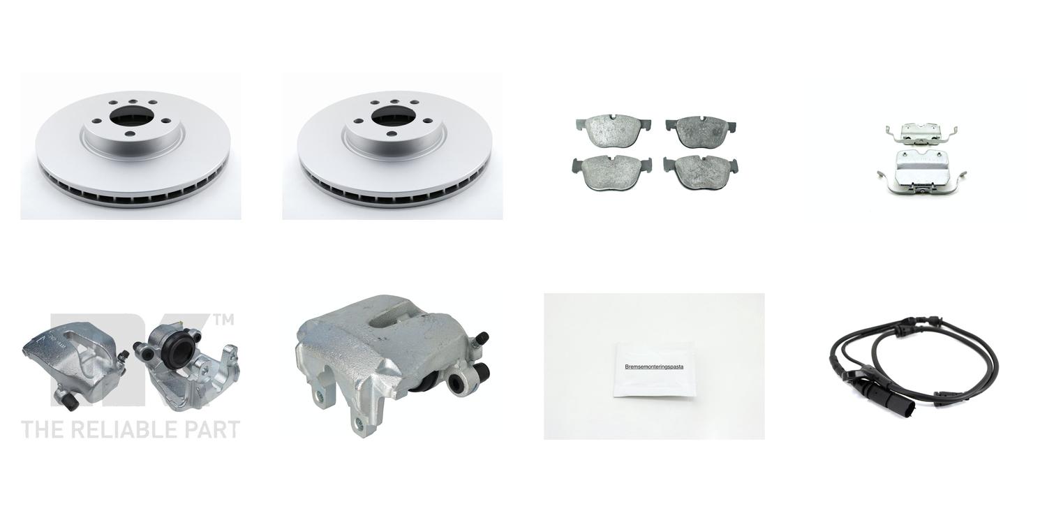 Bremsesett med calipere