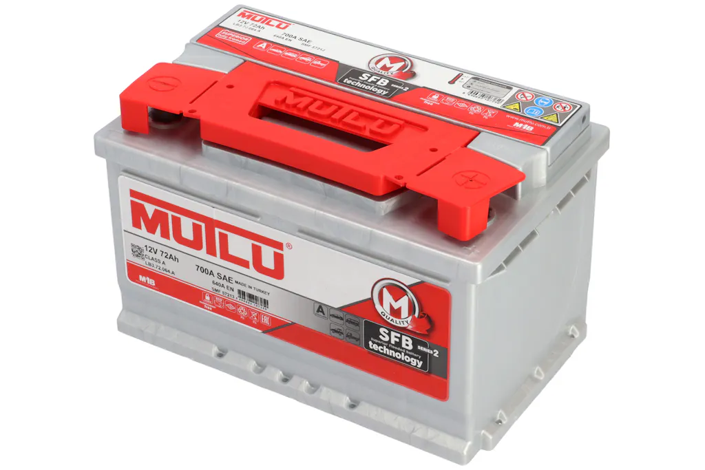 Bilbatteri Mutlu 72Ah SFB 640A 12V