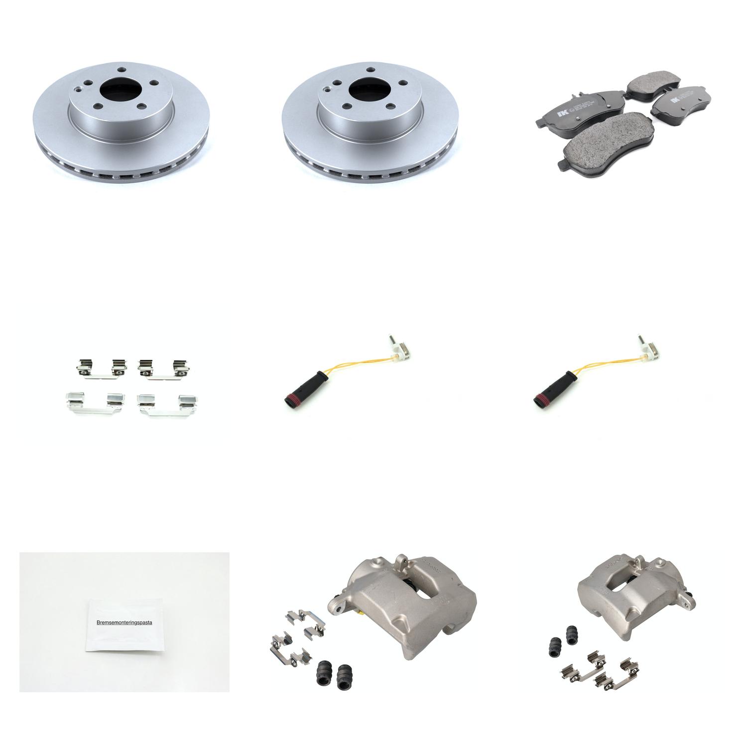 Bremsesett med calipere til Mercedes-Benz