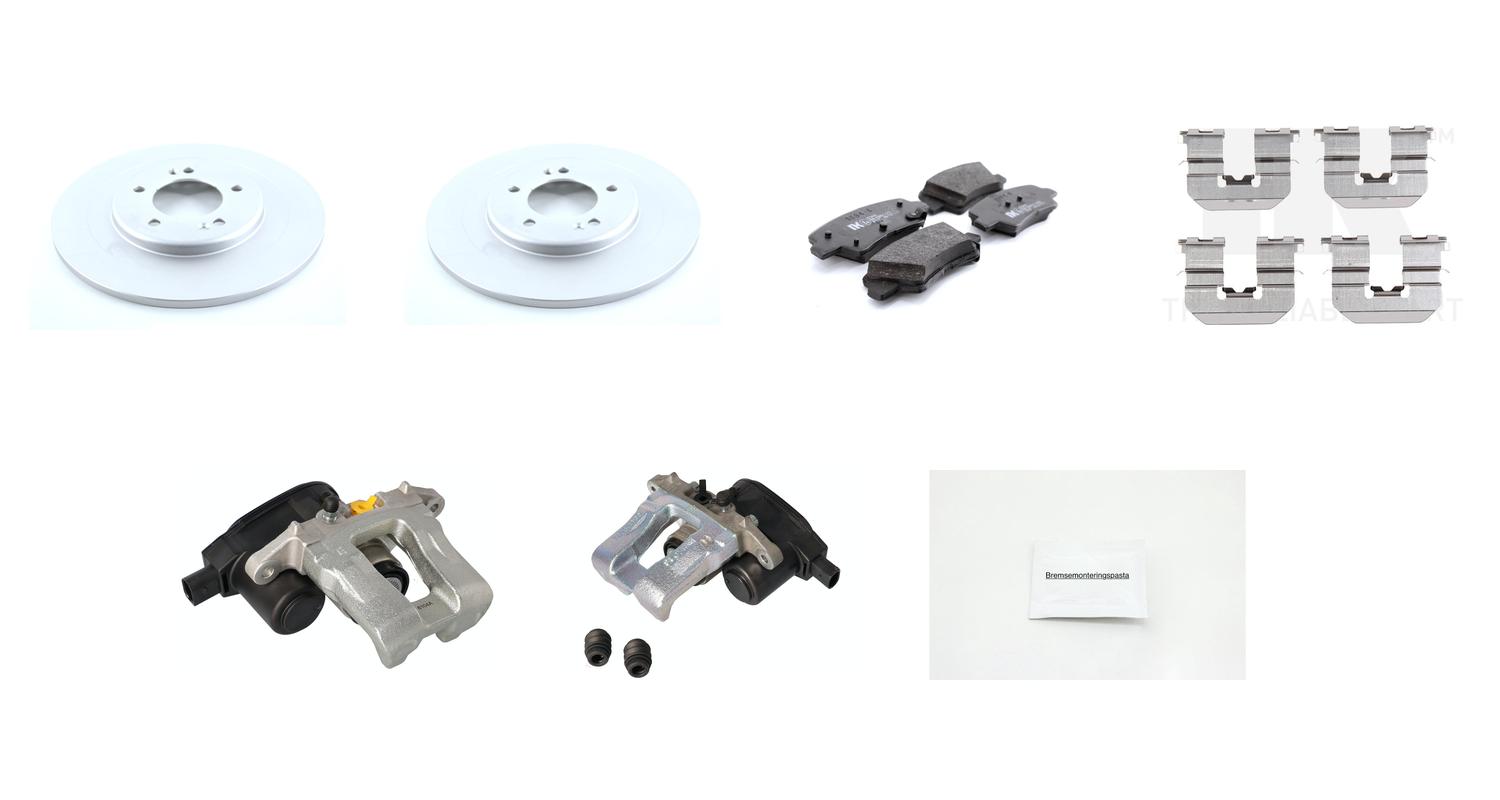 Bremsesett med calipere til Hyundai