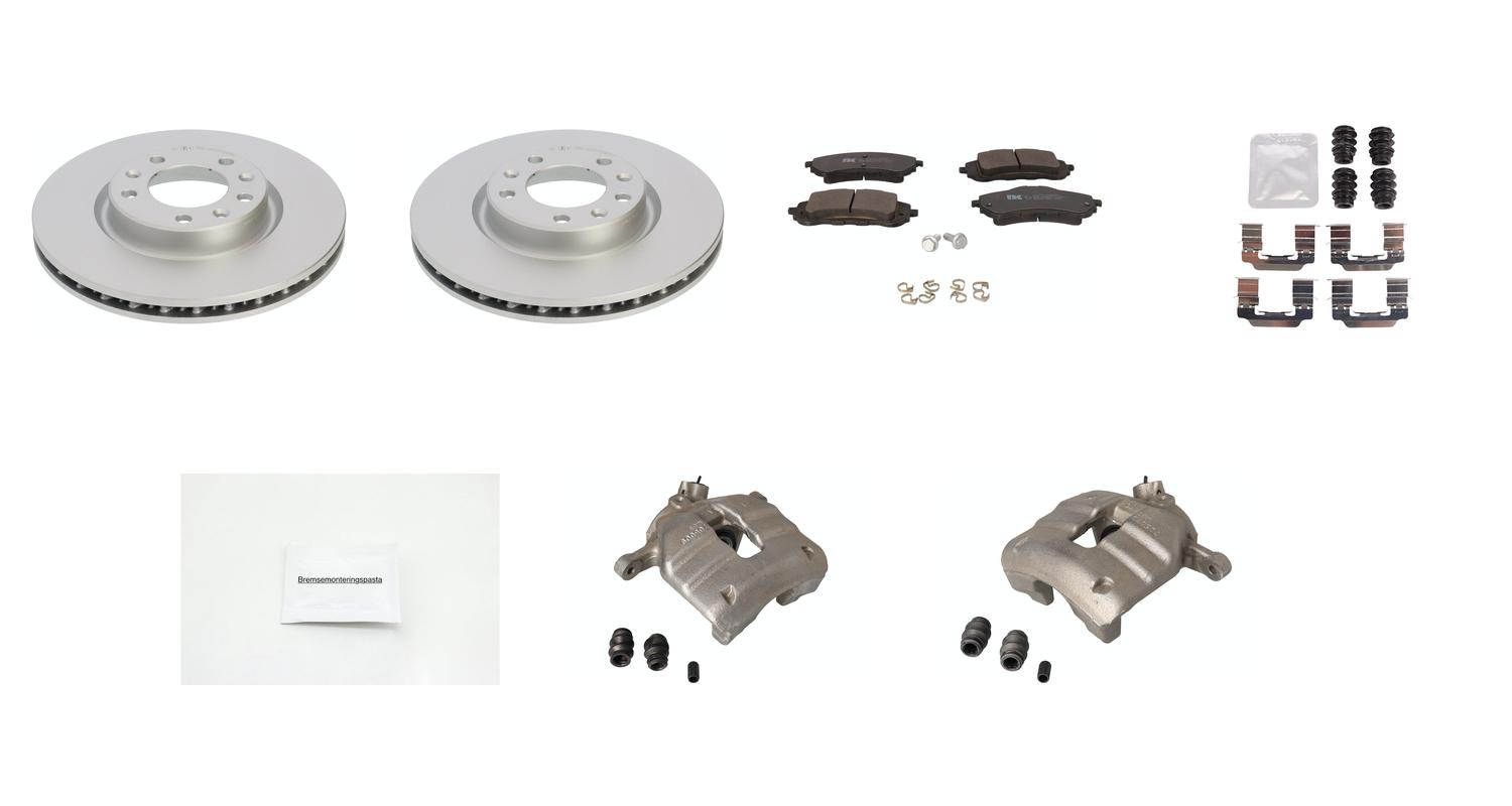 Bremsesett med calipere