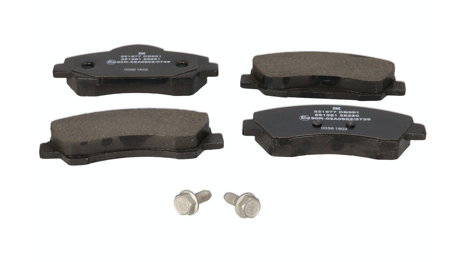 Bremsesett med calipere