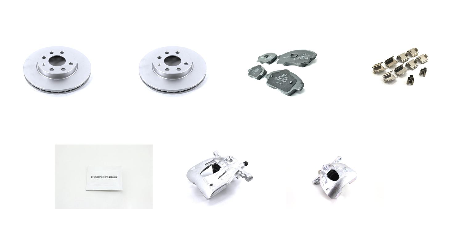 Bremsesett med calipere