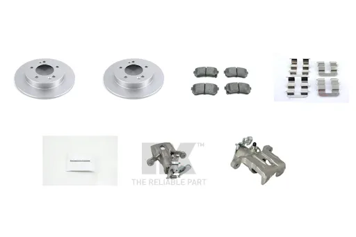 Bremsesett med calipere