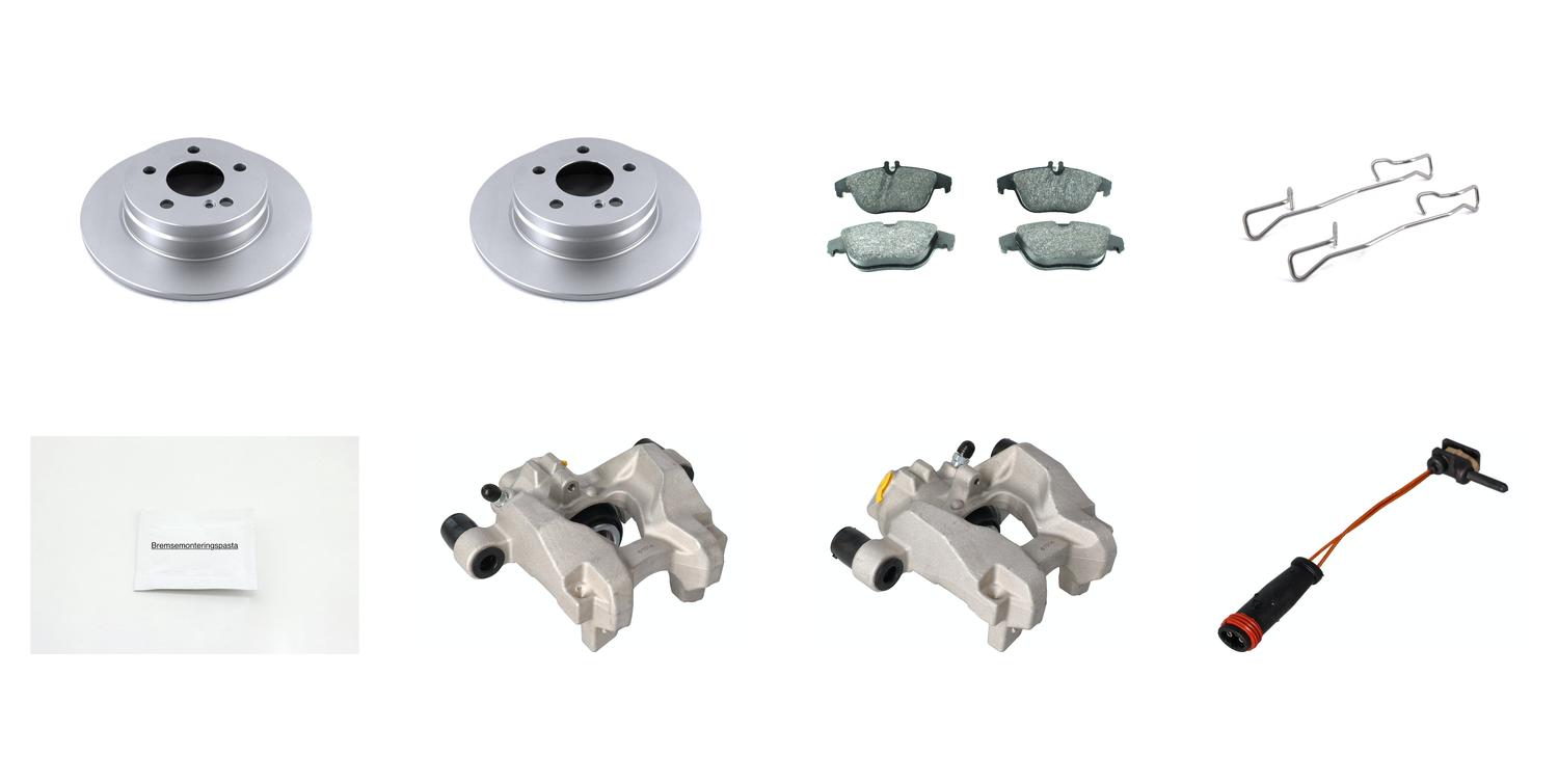 Bremsesett med calipere