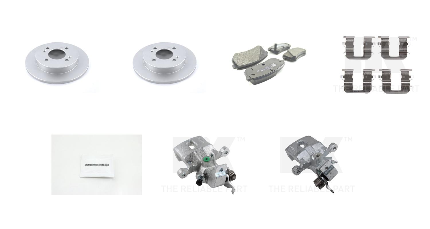 Bremsesett med calipere til Hyundai