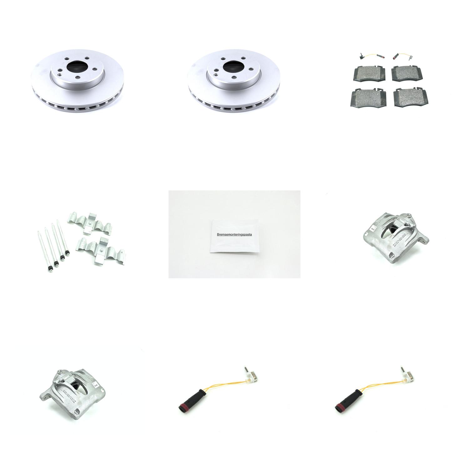 Bremsesett med calipere til Mercedes-Benz