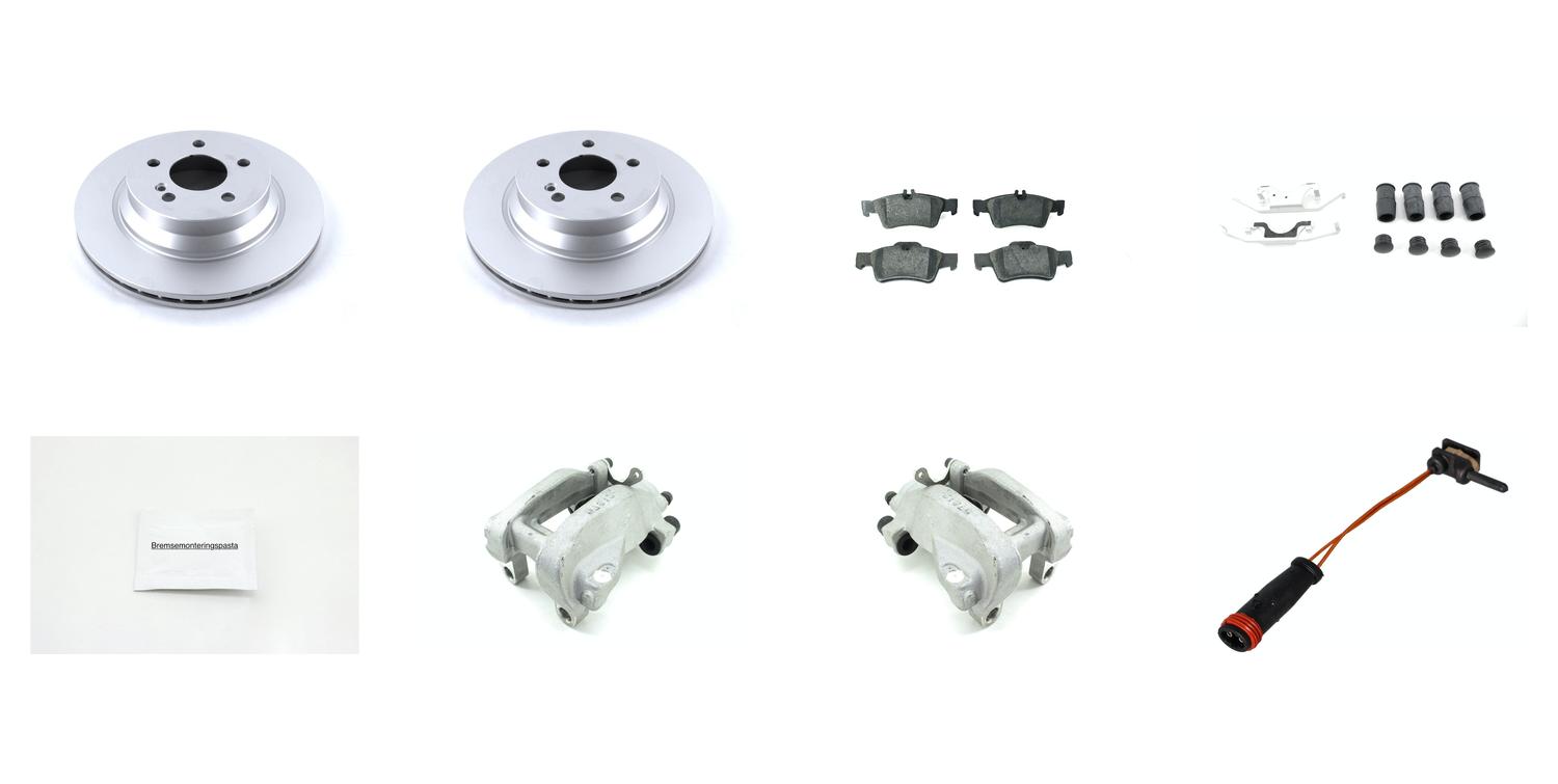 Bremsesett med calipere til Mercedes-Benz