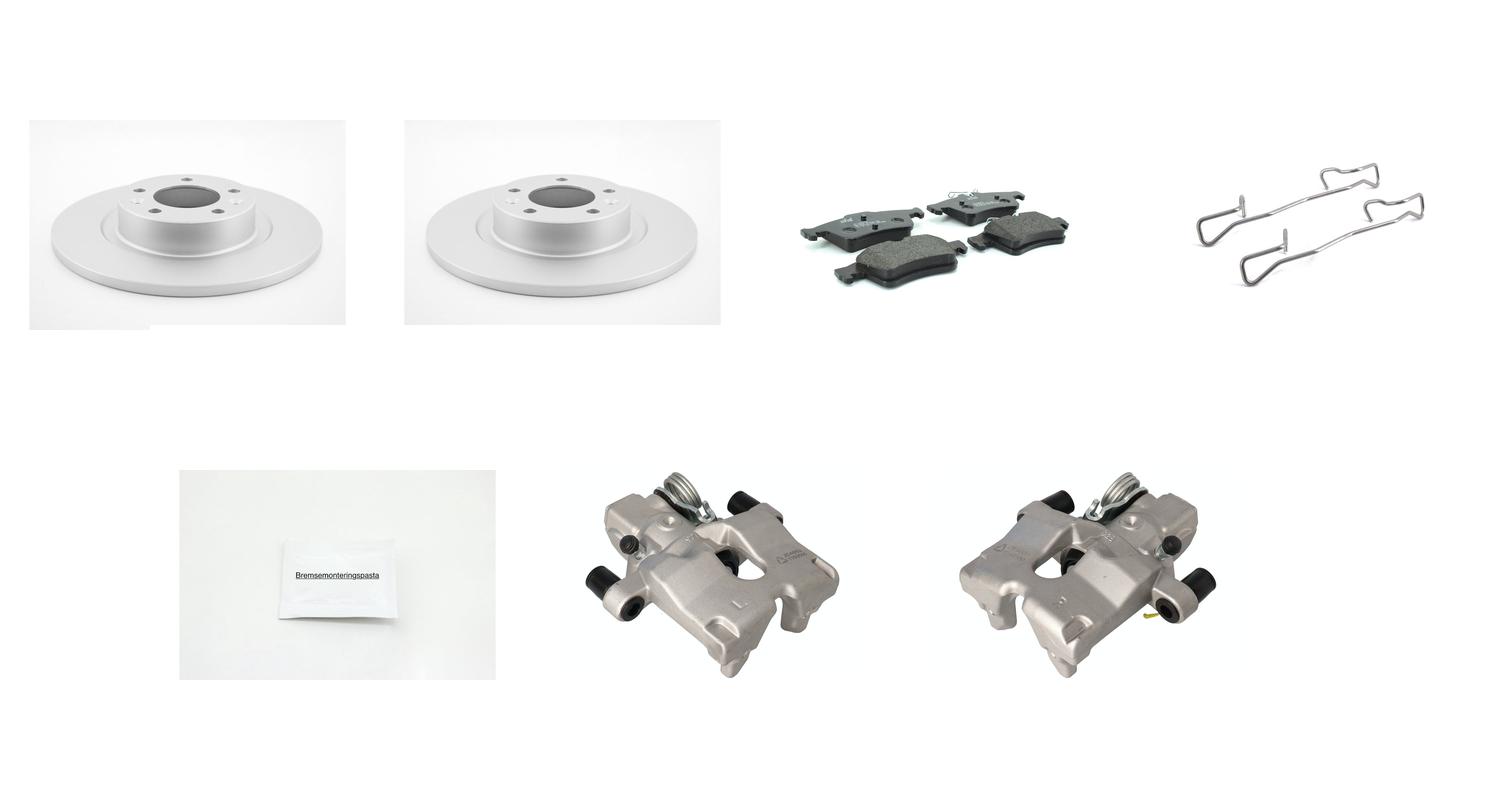 Bremsesett med calipere