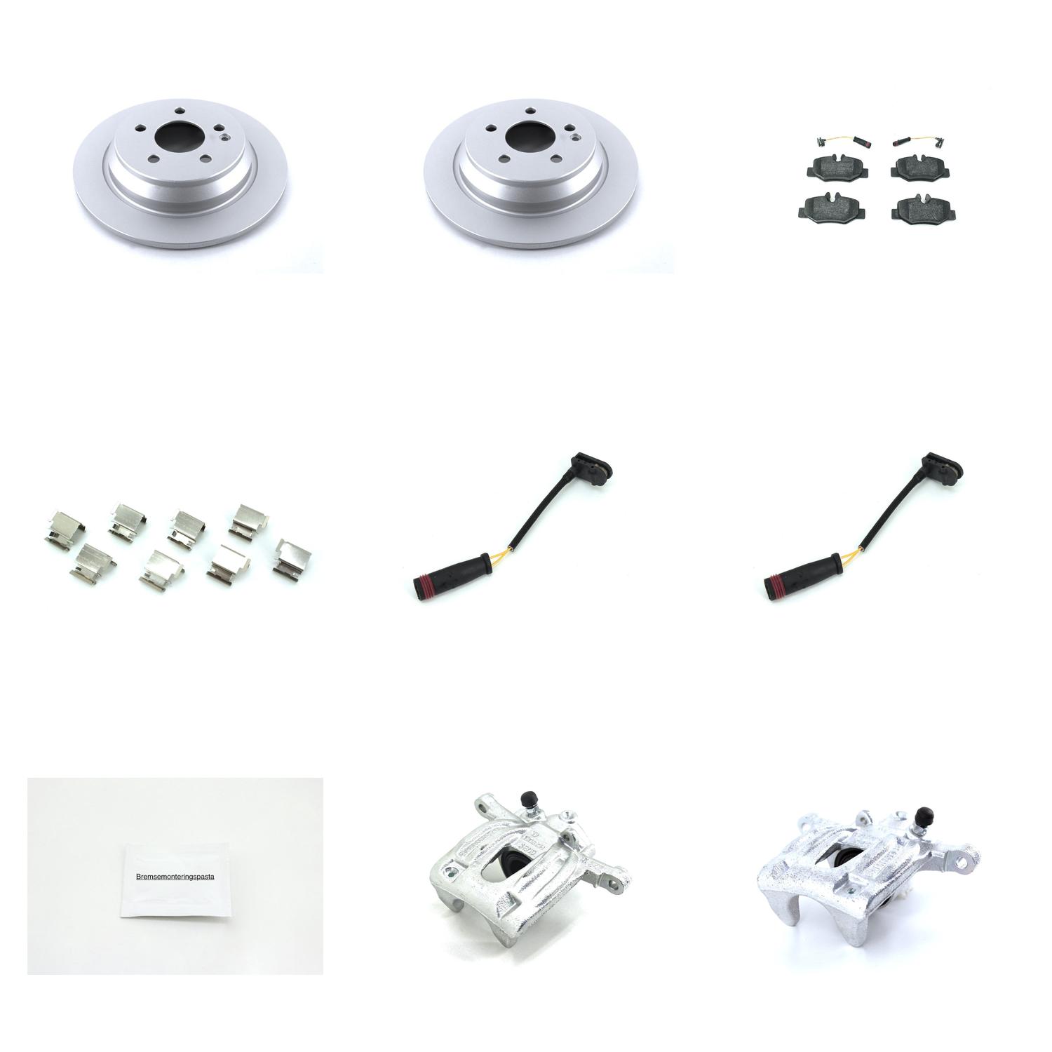 Bremsesett med calipere til Mercedes-Benz