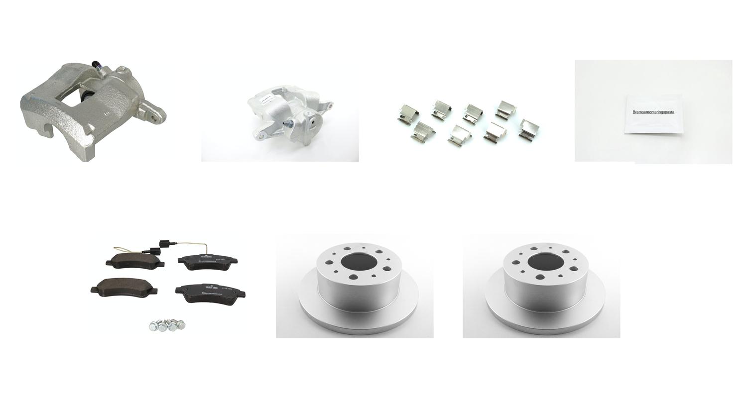 Bremsesett med calipere til Fiat