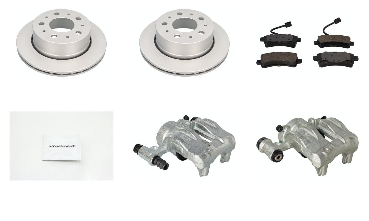 Bremsesett med calipere til Fiat