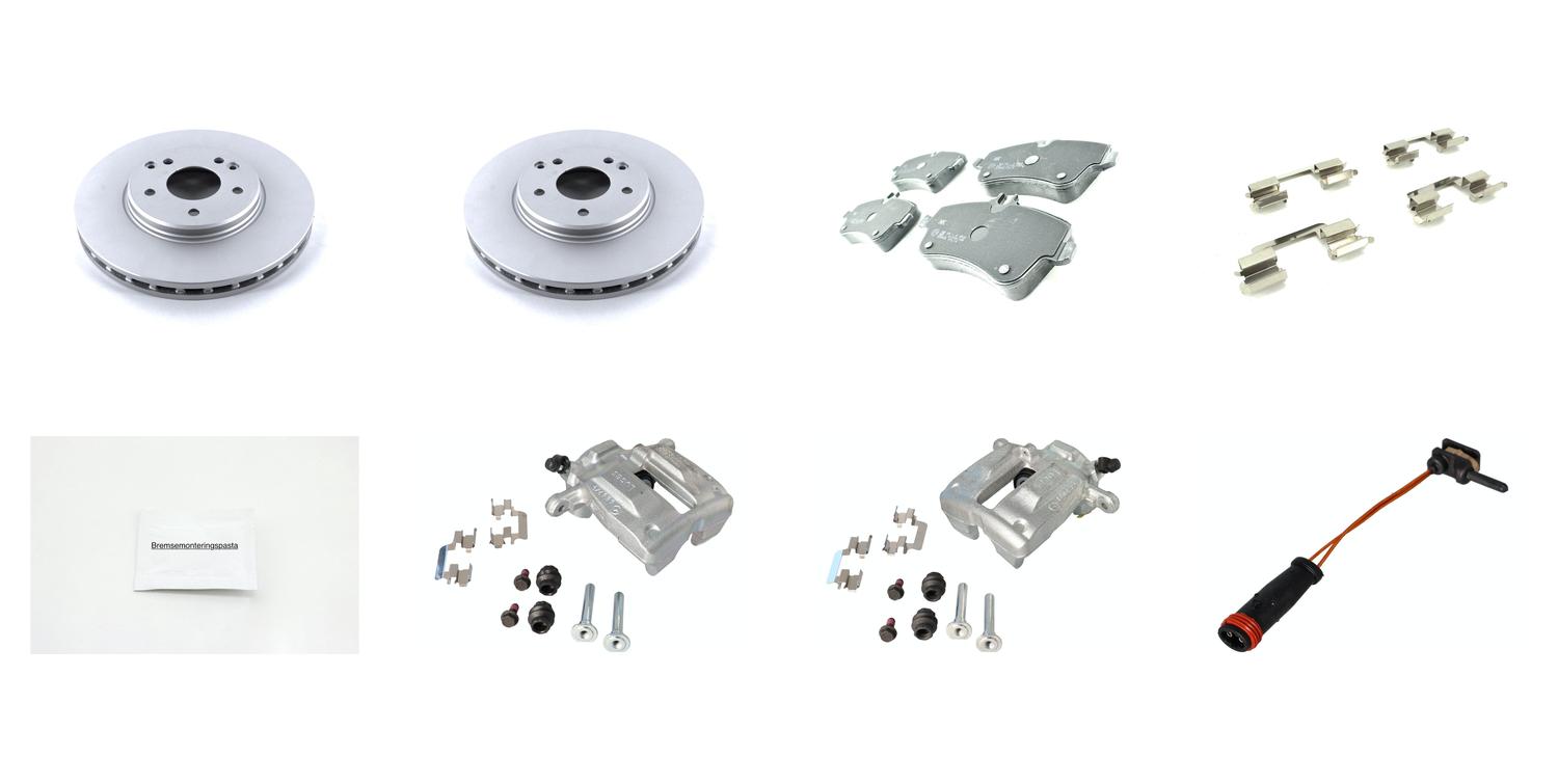 Bremsesett med calipere til Mercedes-Benz