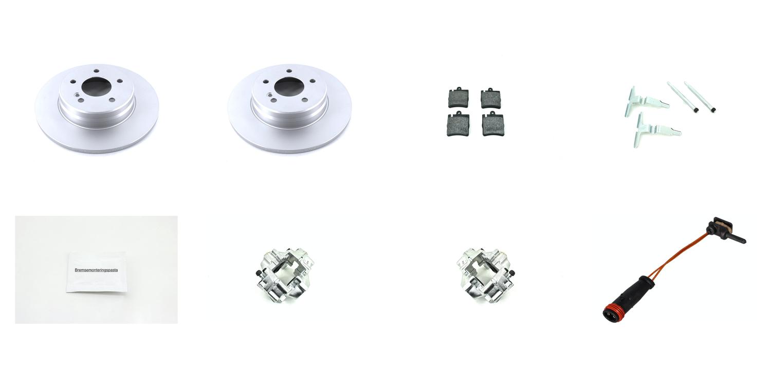 Bremsesett med calipere til Mercedes-Benz