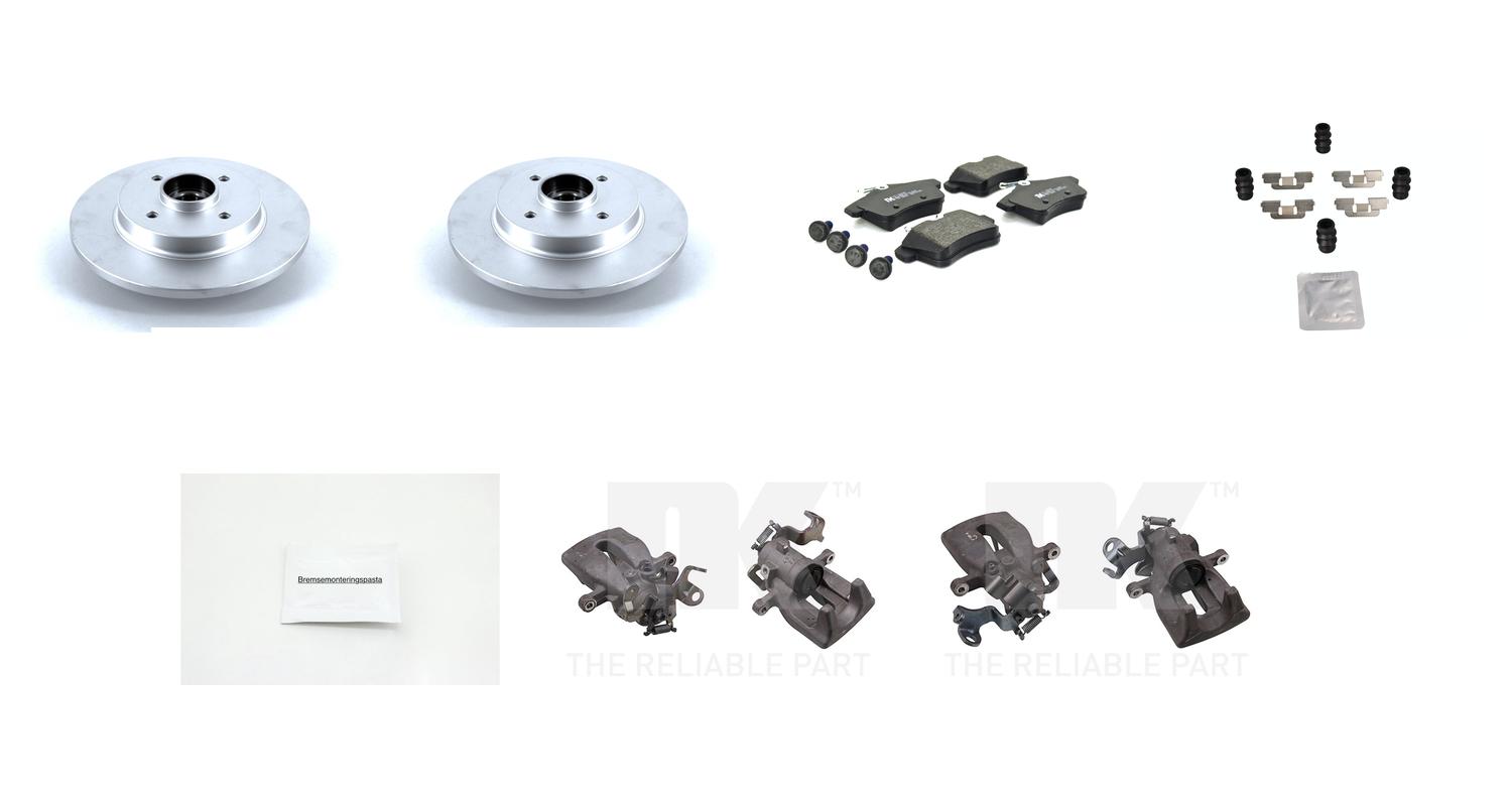 Bremsesett med calipere