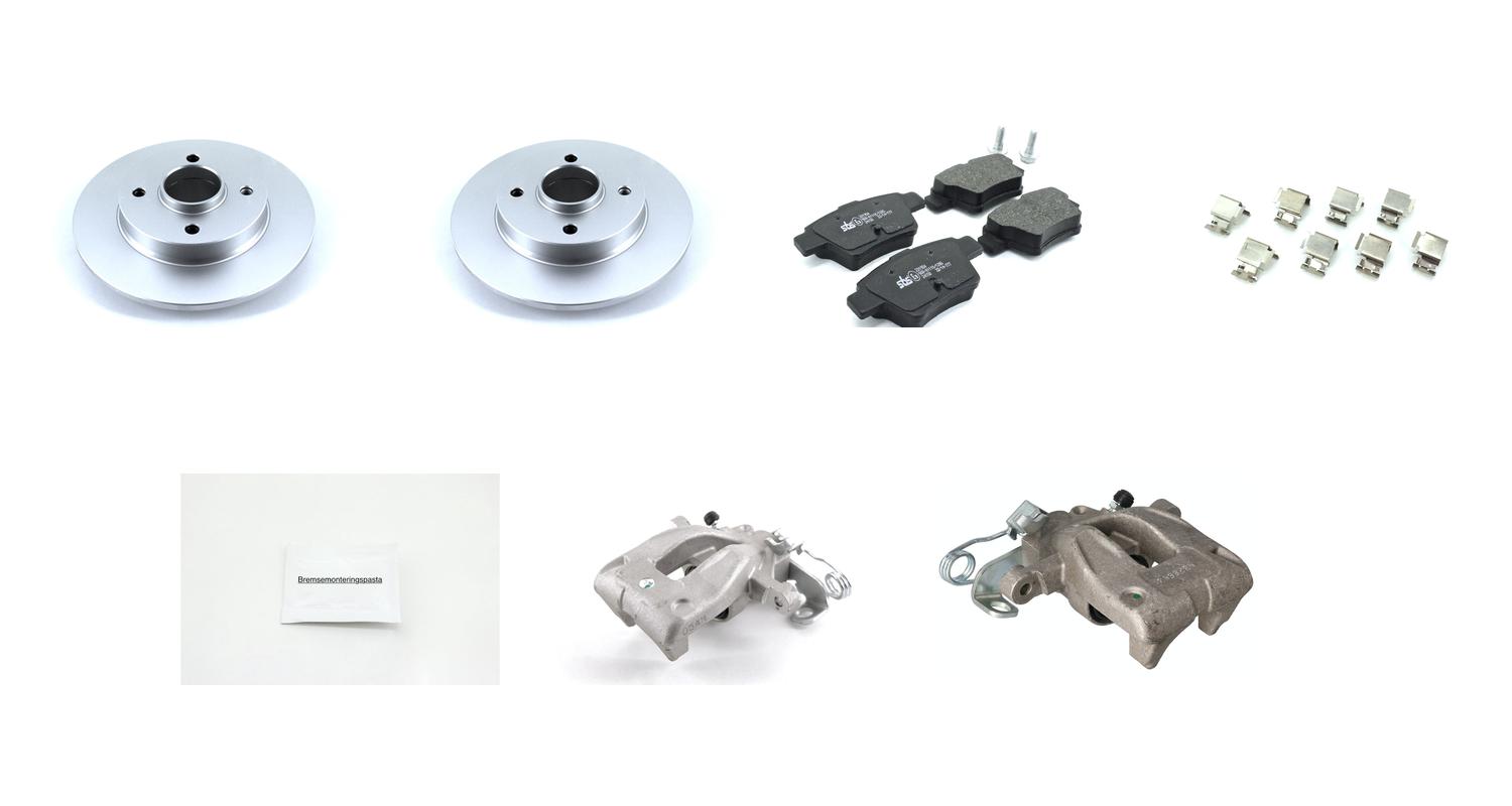 Bremsesett med calipere