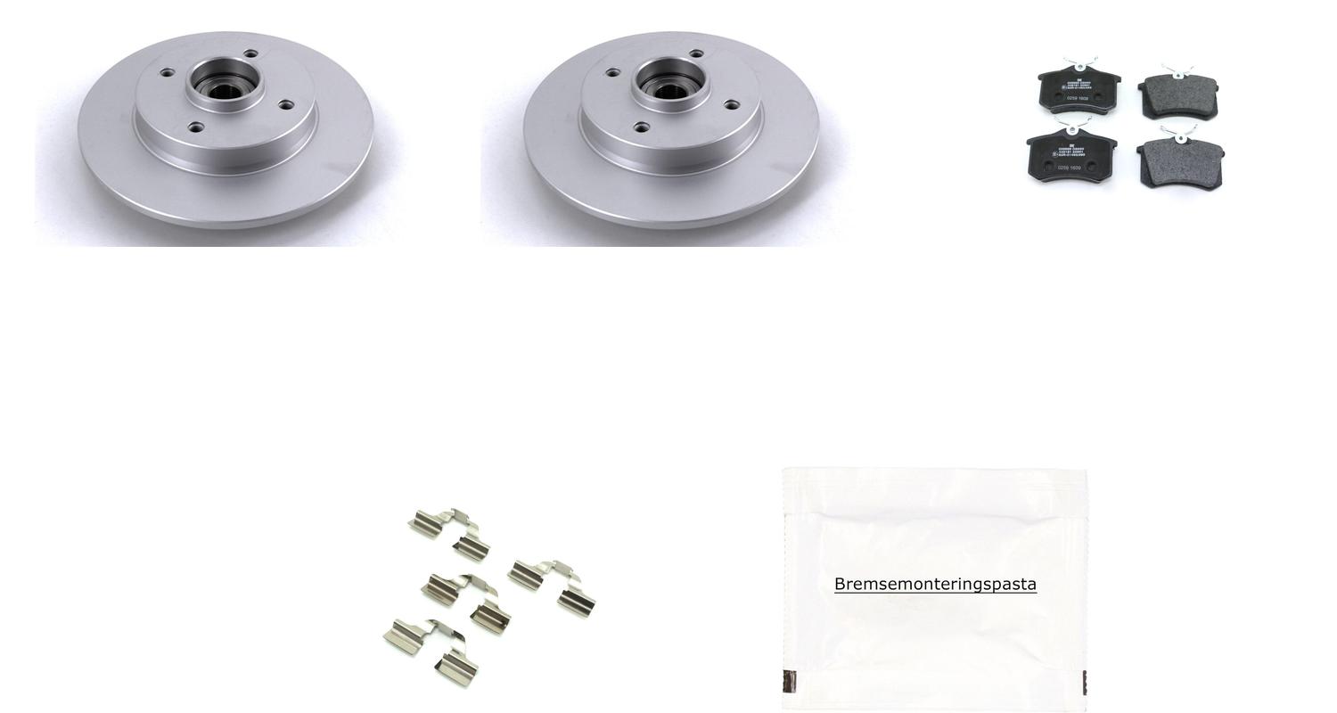 Bremsesett til Peugeot