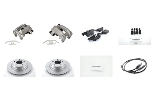 Bremsesett med calipere